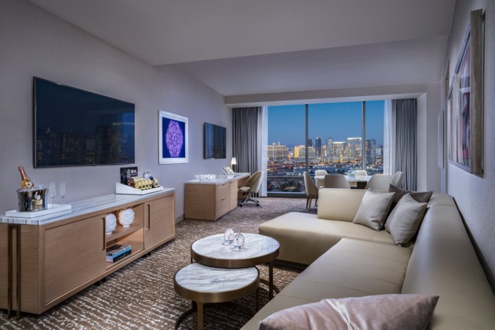 Executive Suite Living Room | Suites at The Palms Casino Resort