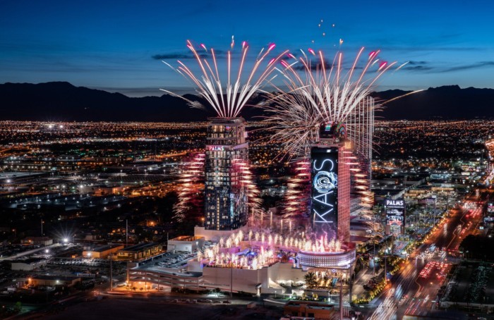 Grand Opening Fireworks | Suites at The Palms Casino Resort