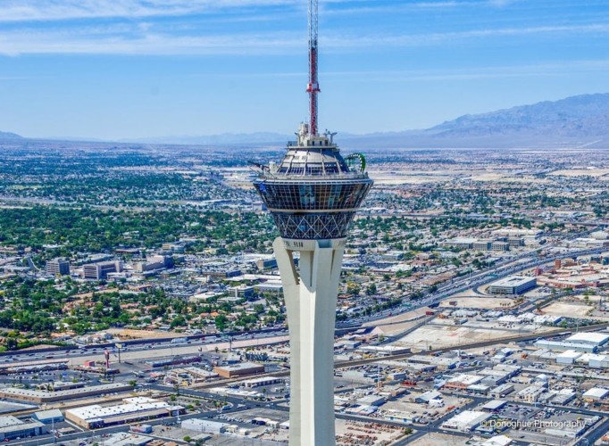Hotel Front | Suites at Stratosphere Hotel, Casino & Tower, BW Premier Collection