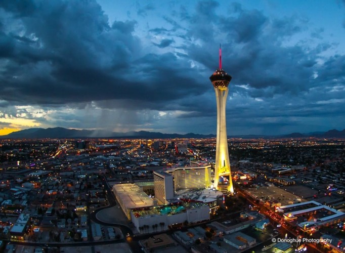 Hotel Front | Suites at Stratosphere Hotel, Casino & Tower, BW Premier Collection