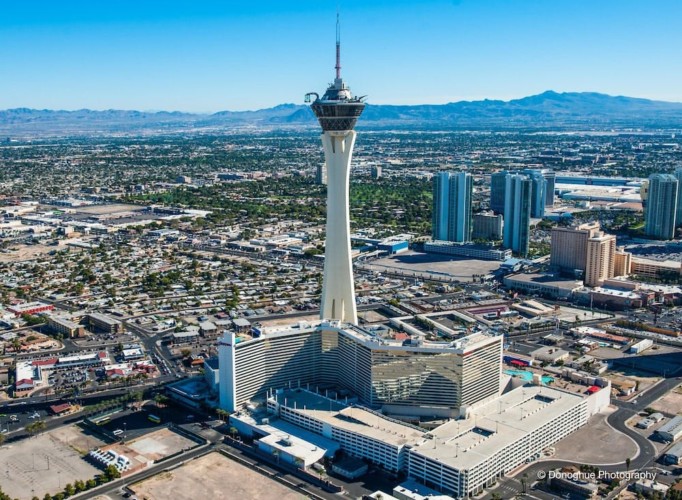 Hotel Front | Suites at Stratosphere Hotel, Casino & Tower, BW Premier Collection