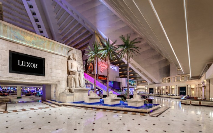 Luxor Lobby | Suites at Luxor Hotel & Casino