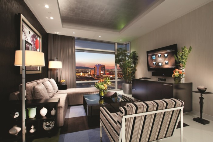 One Bedroom Penthouse Living Room | Suites at ARIA Resort & Casino Las Vegas