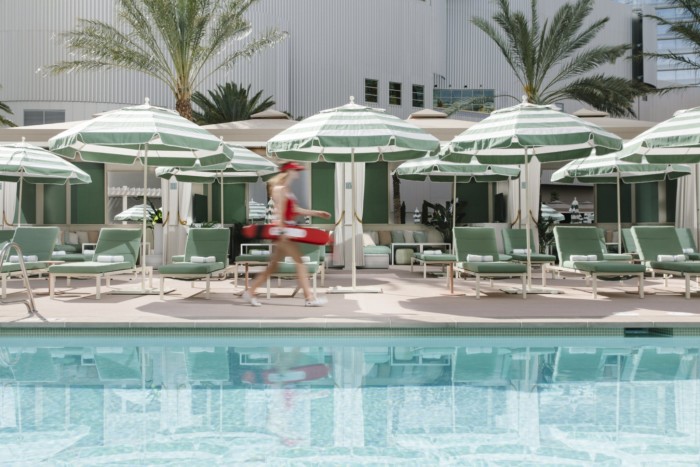 Park MGM Pool with Lifeguard | Suites at Park MGM Las Vegas