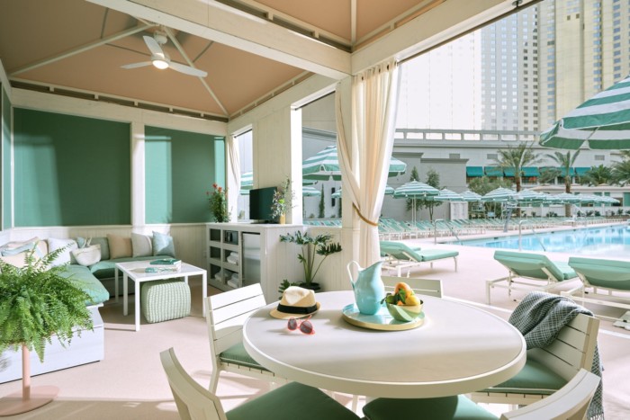 Pool And Cabana | Suites at Park MGM Las Vegas