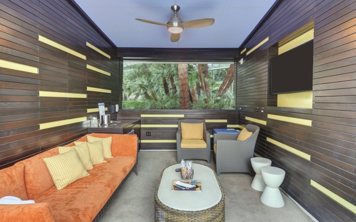 Pool Cabana Interior | Suites at ARIA Resort & Casino Las Vegas