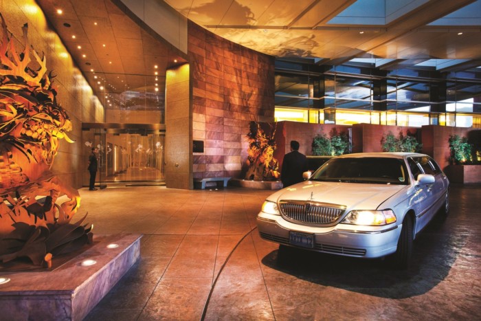 Porte Cochere | Suites at ARIA Resort & Casino Las Vegas