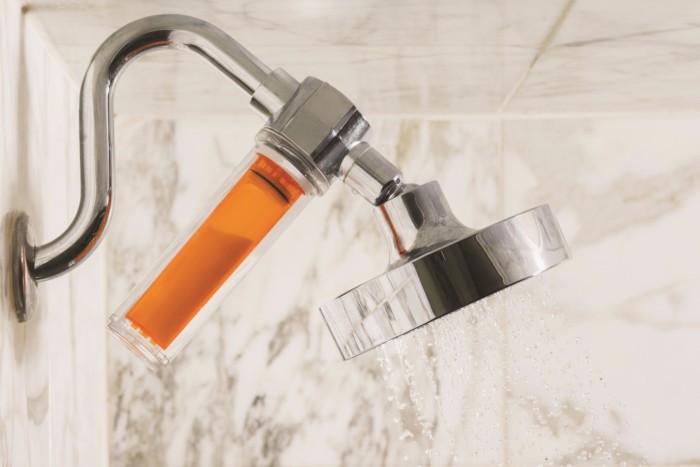 Stay Well Bathroom Infused Showerhead | Suites at Mirage Resort & Casino