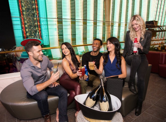 Troy Liquor Bar Balcony | Suites at Golden Nugget Las Vegas Hotel & Casino